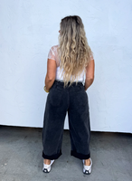 Black Barrel Jeans