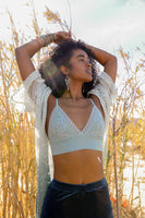 Waistband Loop Lace Brami Bralette Small / Sage