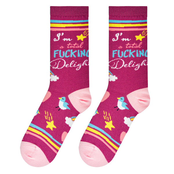 Delight - Womens Crew Folded