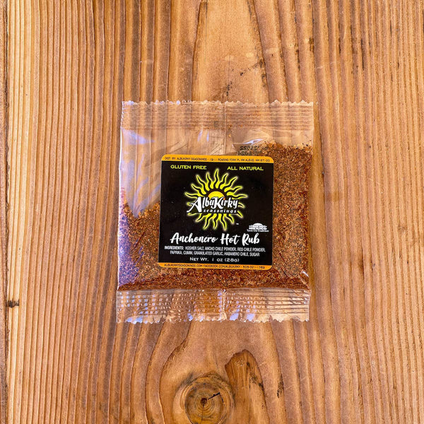Anchonero Hot Rub 1oz pouch packet ~ In Store