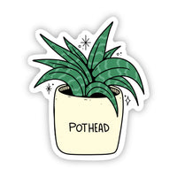 "Pothead" Plant Sticker