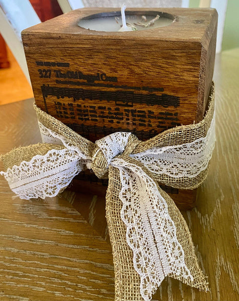 Hymn Sugar Mold Candle ~ Old Rugged Cross