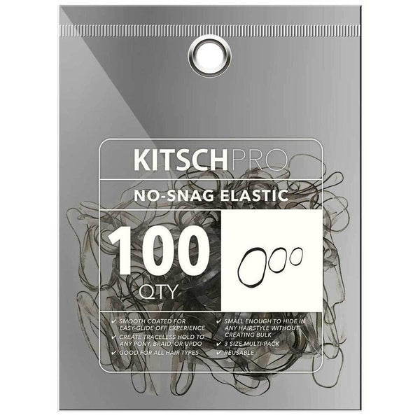 No-Snag Elastic 100pc - Brown ~ In Store