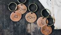 New Mexico Outline State Keychain ~ In Store
