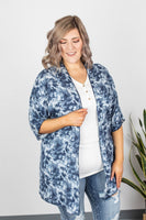 MARKDOWN ~ Kimono - Navy Tie Dye ~ In Store