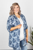 MARKDOWN ~ Kimono - Navy Tie Dye ~ In Store