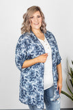 MARKDOWN ~ Kimono - Navy Tie Dye ~ In Store