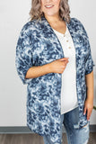 MARKDOWN ~ Kimono - Navy Tie Dye ~ In Store