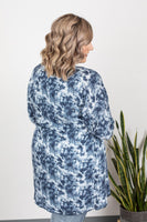 MARKDOWN ~ Kimono - Navy Tie Dye ~ In Store