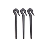 Eco-Friendly Elastic Cutters 3pc Set - Black ~ In Store