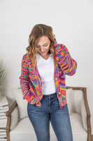 MARKDOWN ~ Jackie Cardigan - Rainbow Mix ~ In Store