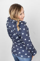 MARKDOWN ~ Stars and Stripes Zip Up Hoodie--In Store S thru 3X