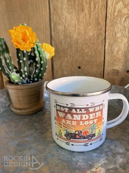 Not All Who Wander Are Lost Camp Mug