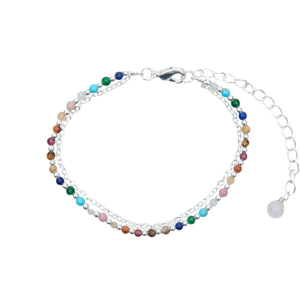 Master Healer Healing 2mm Bracelet (Silver) ~ In Store