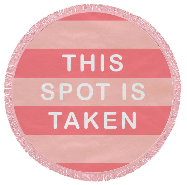 60" Beach Towel & Blanket 'This Spot Is Taken' ~ In Store
