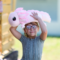 Realistic Axolotl Weighted Plush .5lb
