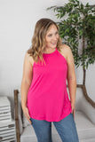 MARKDOWN ~ Raven Rocker Tank - Pink ~ In Store