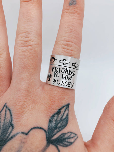 Friends In Low Places Ring ~ In Store