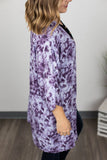 MARKDOWN ~ Kimono - Purple Tie Dye ~ In Store