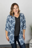 MARKDOWN ~ Kimono - Navy Tie Dye ~ In Store