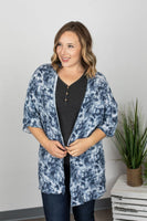 MARKDOWN ~ Kimono - Navy Tie Dye ~ In Store