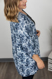 MARKDOWN ~ Kimono - Navy Tie Dye ~ In Store
