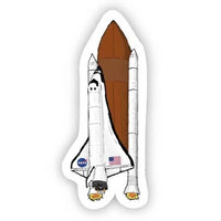 NASA Spaceship Sticker