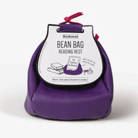 Bookaroo Bean Bag Reading Rest: Purple and Pink~In Store