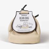 Bookaroo Bean Bag Reading Rest: Cream and Charcoal~In Store