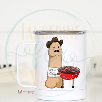 BBQ D*** Travel Mug