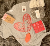 Valentine Heart Tee Grey ~ In Store