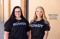 Rowdy Rhinestone Tee ~ In Store