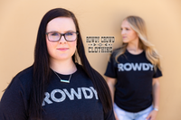 Rowdy Rhinestone Tee ~ In Store