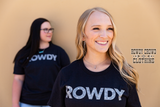 Rowdy Rhinestone Tee ~ In Store