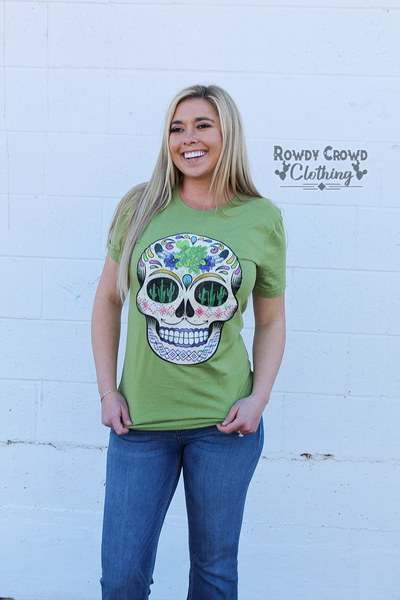 Saguaro Skull Tee ~ In Store