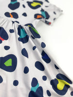 Rainbow Spots Twirly Dress ~ In Store