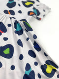 Rainbow Spots Twirly Dress ~ In Store