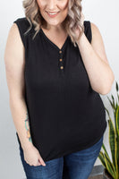 MARKDOWN ~ Addison Henley Tank - Black ~ In Store