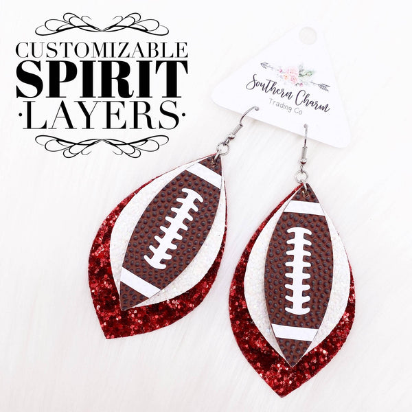 3" Orange and Black Spirit Layers