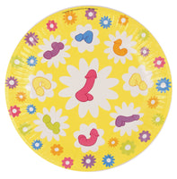 Super Fun Penis Plates Set of 8