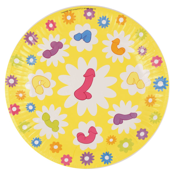 Super Fun Penis Plates Set of 8