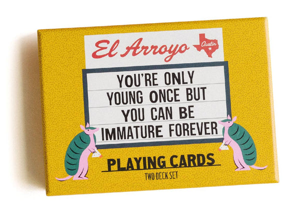 El Arroyo Two-Deck Set Playing Cards - Game Night ~ In Store