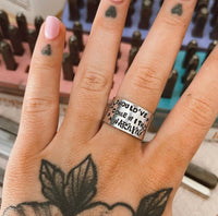 Warning ring ~ In Store