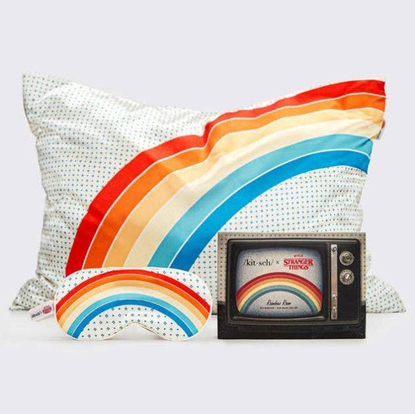 Stranger Things Satin Pillowcase + Eye Mask Set ~ In Store