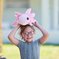 Realistic Axolotl Weighted Plush 2lbs