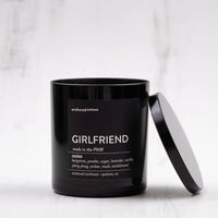 Girlfriend Wood Wick Soy Scented Candle ~ In Store