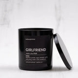Girlfriend Wood Wick Soy Scented Candle ~ In Store
