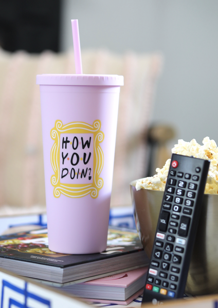 Matte Tumbler 22 oz (lavender) - How You Doin'