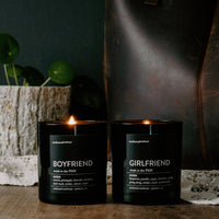 Girlfriend Wood Wick Soy Scented Candle ~ In Store