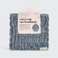 Extra Wide Spa Headband - Misty Blue ~ In Store